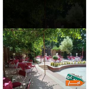 اجاره باغ فضای باز و بسته برای دور همی (خوشنام)