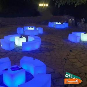 اجاره میز، نیمکت نور ( سوارز / باکس ال ای دی ) با شرایط آسان