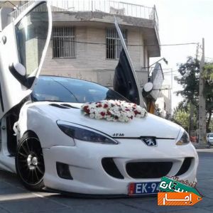 اجاره ماشین عروس 206