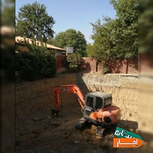 اجاره مینی بیل بیل مکانیکی بابکت به همراه پیکور