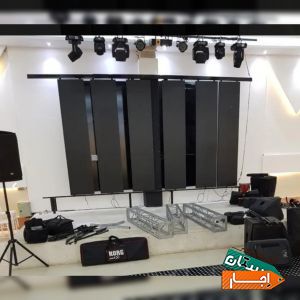 اجاره باند رقص نور سیستم صوت نورپردازی