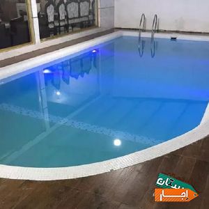 اجاره ویلا استخر ابگرم سرپوشیده با بهترین قیمت در البرز