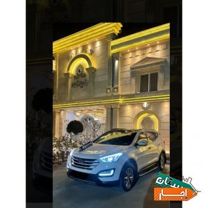 اجاره ماشین عروس سانتافه نیو همراه با راننده