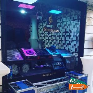 اجاره باند و سیستم صوتی و نور پردازی و میز lED