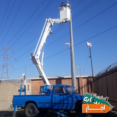 اجاره بالابر نیسان جرثقیل سبددار کابین دار لجور