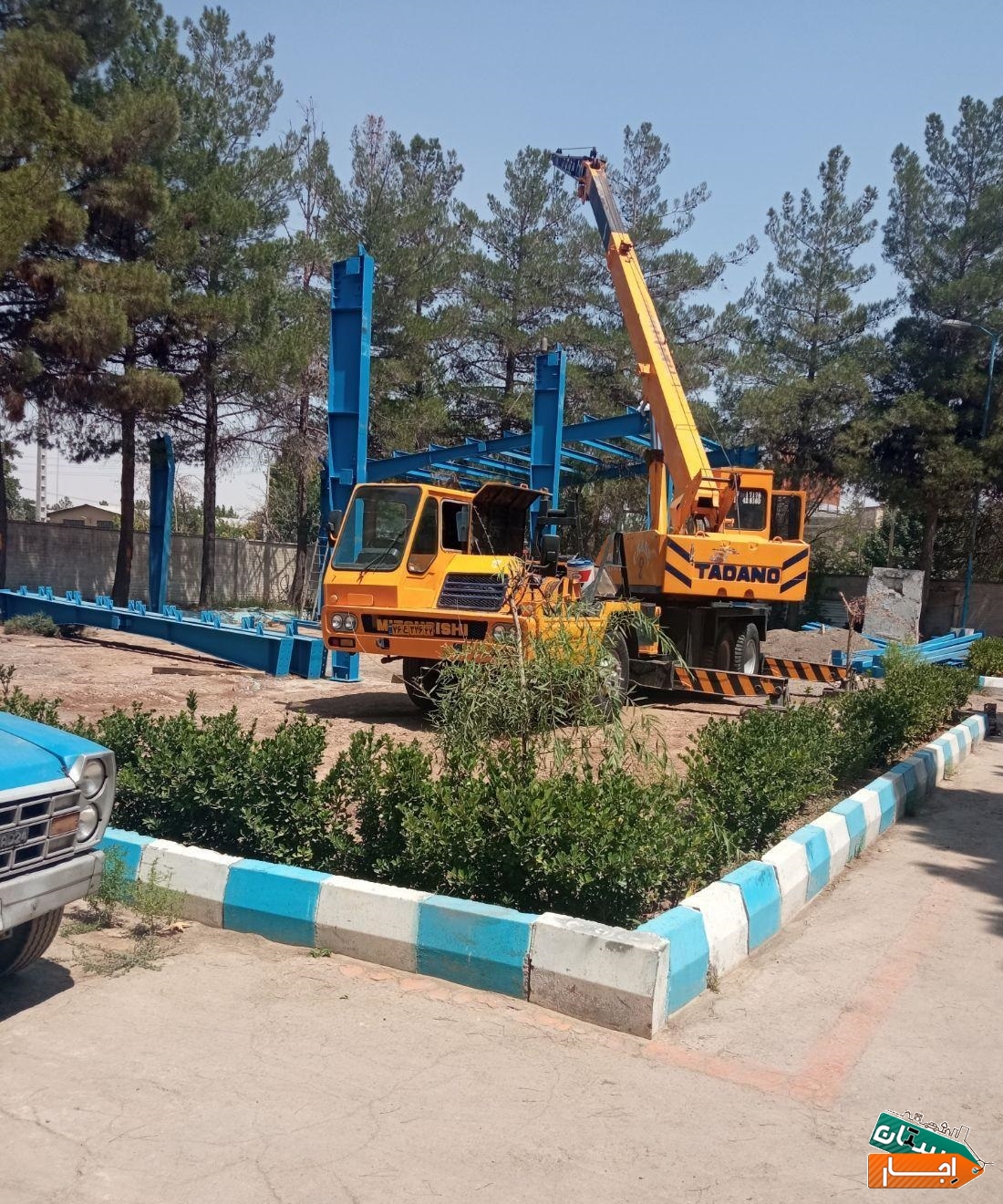 جرثقیل اجاره ای