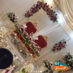 اجاره استند وگل آرایی و میز و حریر و ریسه با شرایط آسان