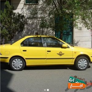 رنت تاکسی سمند گردشی سالم مدل 83 بهترین قیمت