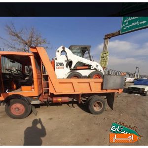 اجاره ای بابکت وخاور حمل نخاله کندن استخر