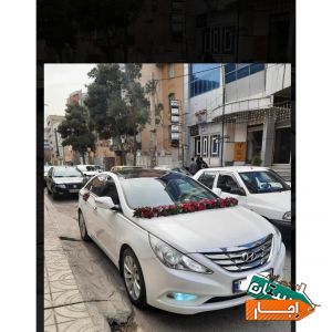 اجاره ماشین عروس سوناتا YFهمراه با راننده