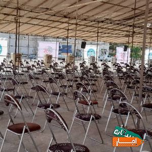اجاره انواع میز و صندلی ، ظرف و ظروف .