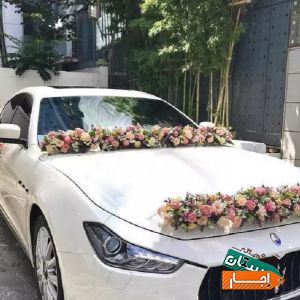 اجاره ماشین عروس،دسته گل عروس،تاج گل،باکس گل،سبدگل با بهترین شرایط