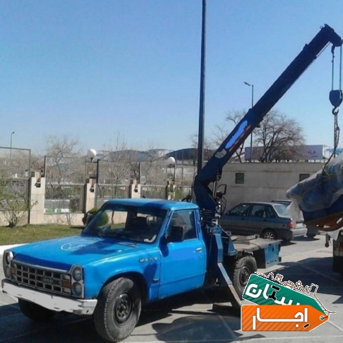 اجاره جرثقیل نیسان دارای جک پالت