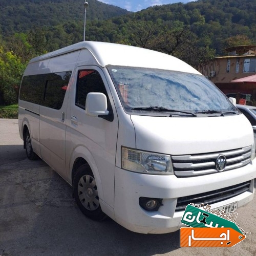 خدمات اجاره و کرایه ون دراختیار یا دربستی باراننده