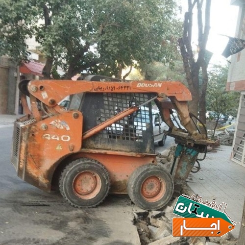 گروه خاکبرداری زیباییاجاره بابکت کوچیک وبزرگ پیکور