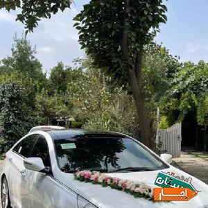 اجاره/کرایه ماشین عروس سوناتاYF همراه با راننده با بهترین شرایط