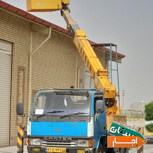اجاره بالابر لجور جرثقیل کابین دار نیسان خاور