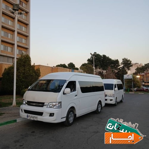 کرایه ون دربستی اجاره ون شیراز فرودگاه دربستی