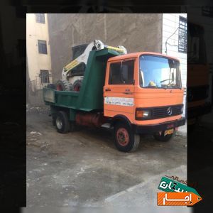 بابکت کندن استخر واجاره روزانه خاور بابکت مینی بیل