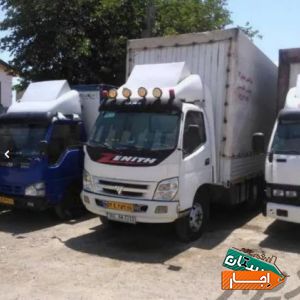 رنت کامیون و اتوبار باربری بسته بندی و حمل اثاثیه منزل و لوازم شرایط عالی