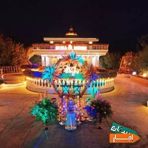 اجاره باغ تالار تولد و عروسی در عمارت شرق و غرب تهران بهترین قیمت