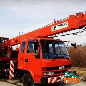جرثقیل کفی دکل دار سبد دار