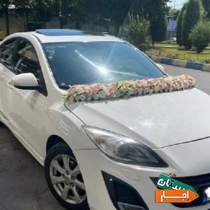 اجاره ماشین عروس مزدا 3 نیو با بهترین شرایط
