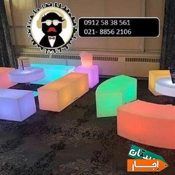 اجاره میز و نیمکت LED (سوارز)