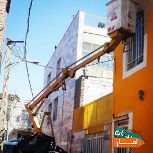 اجاره بالابرنیسان جرثقیل سبددارکابین لجور