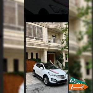 اجاره ماشین عروس سانتافه نیو همراه با راننده