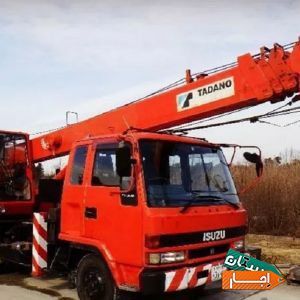 جرثقیل کفی دکل دار سبد دار با کمترین قیمت