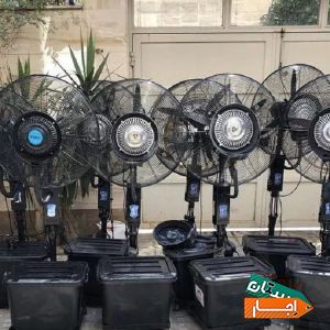 اجاره کولرگازی و پنکه مهپاش کرایه کولر