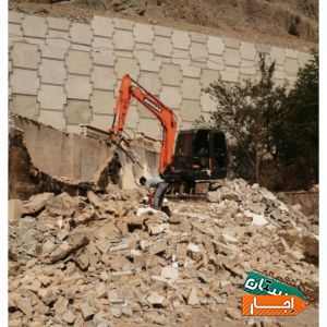 اجاره مینی بیل بیل مکانیکی بابکت به همراه پیکور