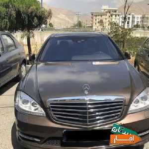 اجاره معتبر ترین خودرو/BENZ S500//ماشین