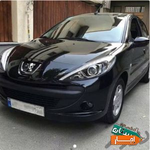 اجاره و رنت خودرو 207 مشکی مدل 97 بدون واسطه با شرایط آسان