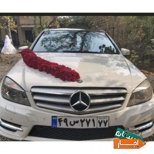 اجاره و کرایه ماشین عروس بنز C200 از مالک