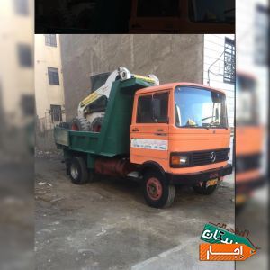 بابکت کندن استخر واجاره روزانه خاور بابکت مینی بیل