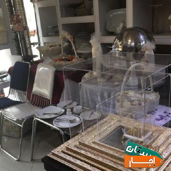 اجاره ظروف کرایه صندلی شیواری ال ای دی بله برون