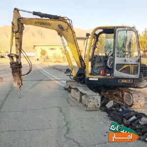 اجاره مینی بیل بابکت بیل بزرگ تخریب ساختمان و گود با بهترین قیمت