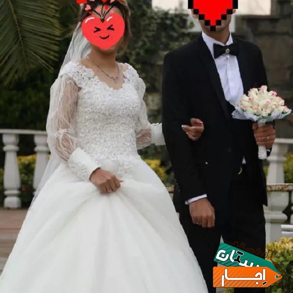 اجاره و فروش لباس عروس سایز36تا42جدید