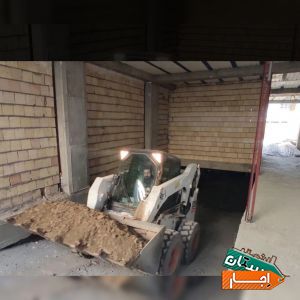 اجاره مینی بیل و بابکت همراه پیکور حمل نخاله