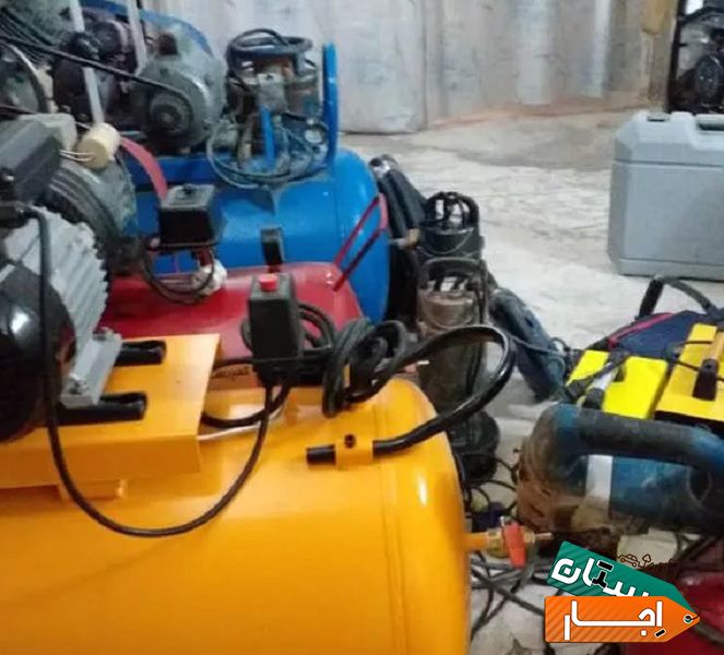 اجاره پمپ باد آب کفکش(کف کش) هیلتی فرز،اتولوله،جوش