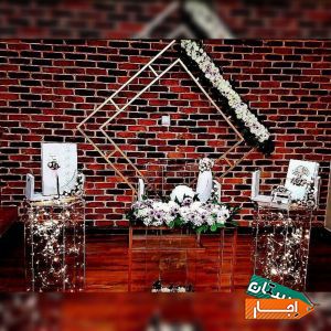 اجاره و اجرای سفره عقد و دیزاین جایگاه نامزدی