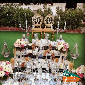 اجاره و اجرای سفره عقد و دیزاین نامزدی و بله برون