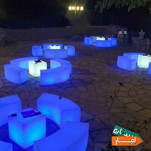 اجاره میز Led ( باکس ، نمیکت نور / ال ای دی )