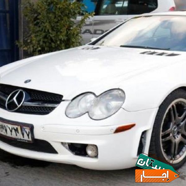 اجاره بنز SL کلاس 2008 سفید