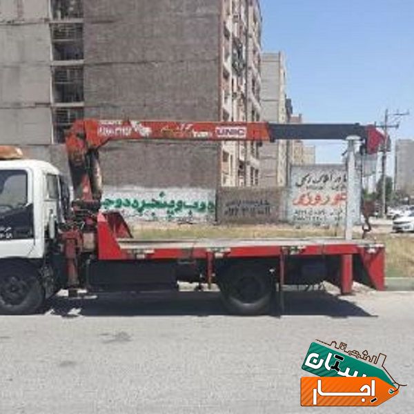 اجاره جرثقیل کفی 3 تن با بهترین قیمت در اهواز