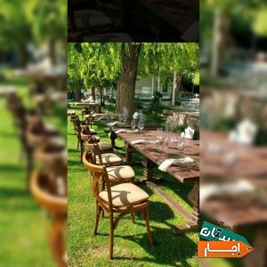 اجاره باغ فضای باز جهت عروسی و عقد و تولد و دورهمی
