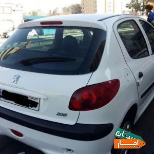 اجاره خودرو206/رنت ماشین/کرایه اتومبیل پژو