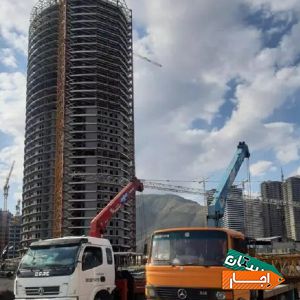 اجاره و کرایه خاور جرثقیل 3تن کفی دار(سبک و سنگین) با مناسب ترین قیمت